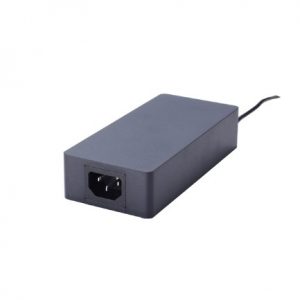 KZ 120W desktop power supply with IEC C14 AC inlet - 12V 10A black desktop power adapter